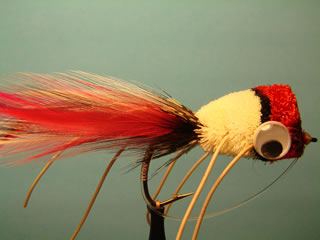 White, Black, Red, Bass Bug (6)